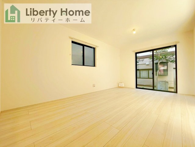 守谷市松前台6丁目　新築戸建　A号棟の居間・リビング