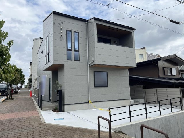 福生市武蔵野台2丁目　新築戸建全1棟の外観|現地外観