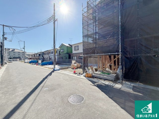 天理市指柳町　第2期　新築一戸建ての外観|現在の進捗状況です！順調に作業進行中、完成が待ち遠しいです！詳細の間取り等、お気軽にお問い合わせください！