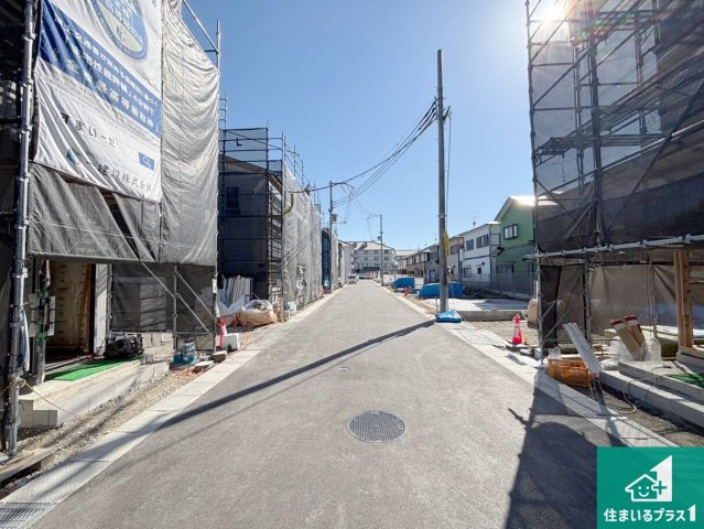 天理市指柳町　第2期　新築一戸建ての外観|現在の進捗状況です！順調に作業進行中、完成が待ち遠しいです！詳細の間取り等、お気軽にお問い合わせください！