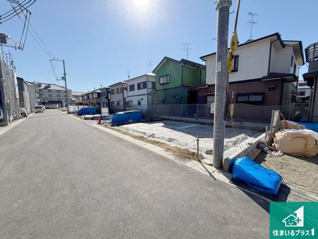 天理市指柳町　第2期　新築一戸建ての前面道路含む現地写真|周辺は落ち着いた街並みの住宅地！子育てがしやすい住環境です！まだ未完成ですが、現地でしかわからない事もございます。是非一度ご覧ください。