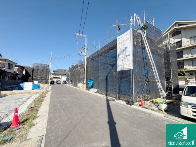 天理市指柳町　第2期　新築一戸建ての外観|現在建築中！落ち着いた街並みで新生活を始めることが出来そう！周辺の物件も併せてご紹介させて頂きます！