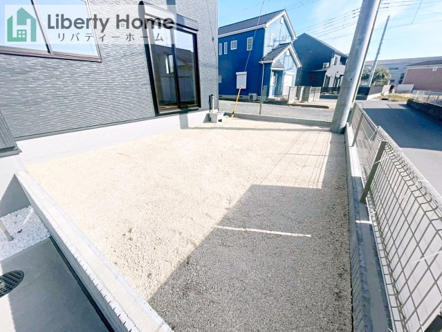 ひたちなか市稲田10期　新築戸建　10号棟の庭