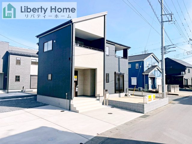 ひたちなか市稲田10期　新築戸建　10号棟の外観