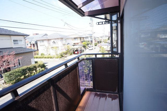 【バルコニー】 | 小金町2丁目貸家 | 南西側バルコニー