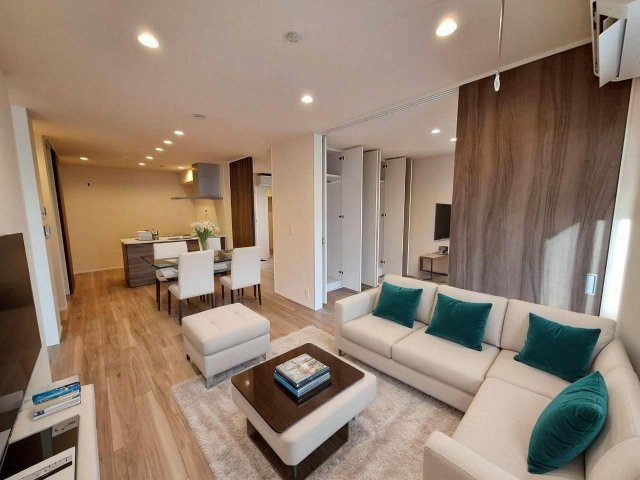 ミュゲットの居間・リビング|CGのため、家具は付きません。