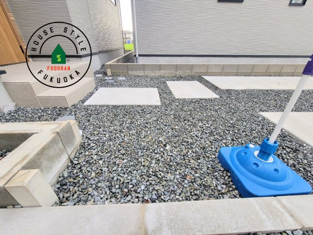 福岡市東区土井2丁目第3-4棟（4号棟）　の庭|お庭で自由な時間を過ごせます。