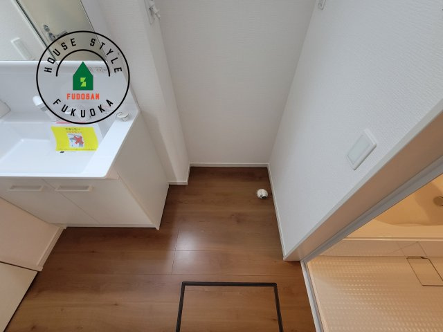 福岡市東区土井2丁目第3-4棟（4号棟）　のランドリースペース|ランドリースペースとなります。広々して有効的にご使用できます。 