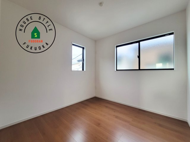 福岡市東区土井2丁目第3-4棟（4号棟）　の和室|将来的に、琉球畳を引きまして和室風にすることも可能です。