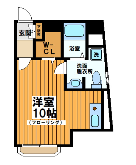 【間取り】 | ハイツ下高井戸