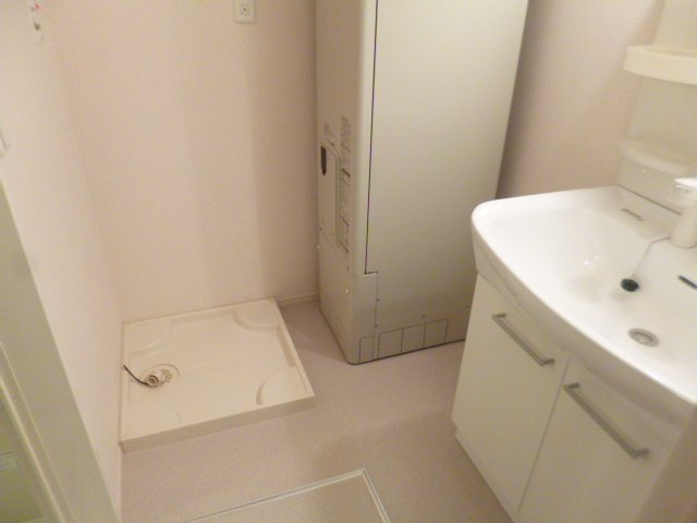 【洗面所】 | サンセッテ21 | 洗濯機置き場です