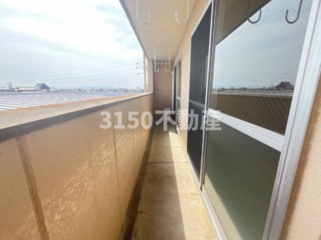 ハイツ園城のバルコニー|ベランダ