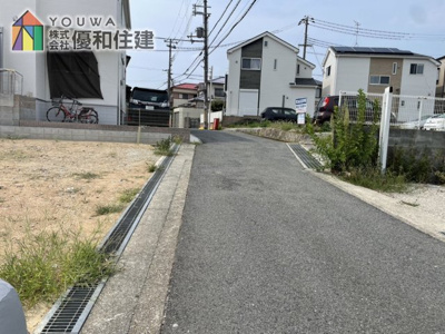 【前面道路含む現地写真】 | 新築戸建　神戸市西区玉津町新方