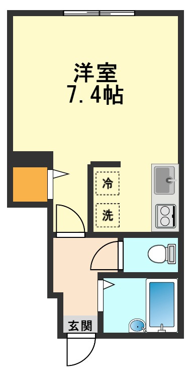 AZEST-RENT青砥 の間取り