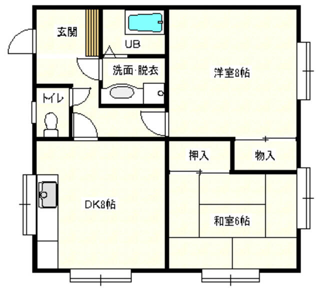 市ヶ尾森ビル弐番館の間取り|間取図