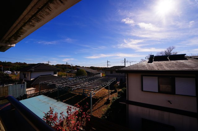 前橋市富士見町皆沢　中古住宅の展望|南向きで日当たり良好！