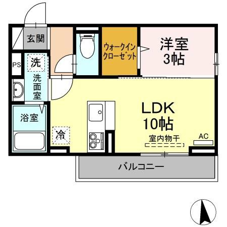 エル・ソル南庄町の間取り