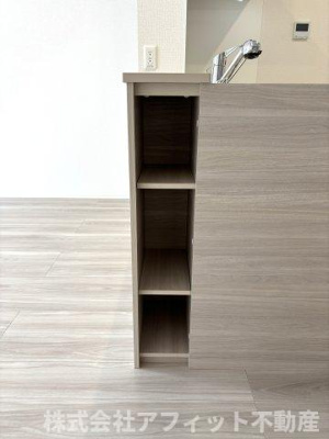 【その他】 | さくらハウス | キッチンカウンター収納