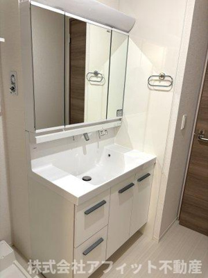 【洗面所】 | さくらハウス | 洗髪洗面化粧台