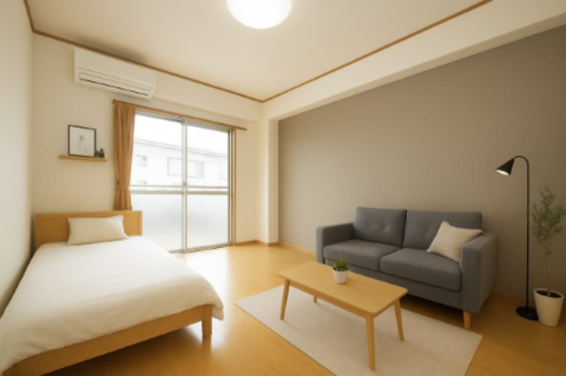 スターヒルズマルサンの居間・リビング|バーチャルステージングです。