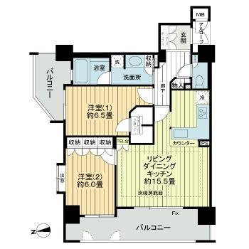 グラン・シティオ心斎橋ＥＡＳＴの間取り