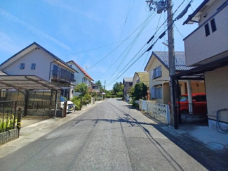 【前面道路含む現地写真】 | 野洲市三上　中古戸建