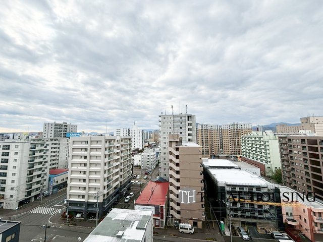 【展望】 | ダイアパレス豊平 | 陽当たり・通風・眺望良好です♪
遮るものがなく開放的な景色が広がります。