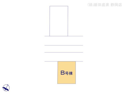 【区画図】 | 静岡市清水区石川 2期 新築一戸建て B号棟 | 区画図です