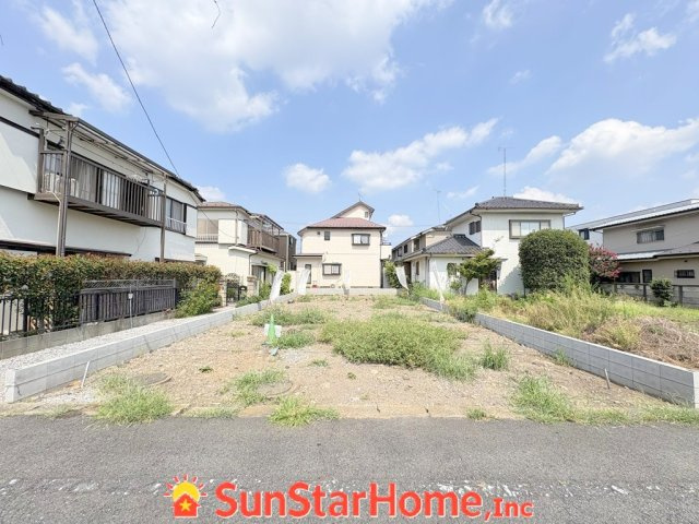 【サンスターホーム】羽村市神明台1丁目　建築条件なし売地の外観