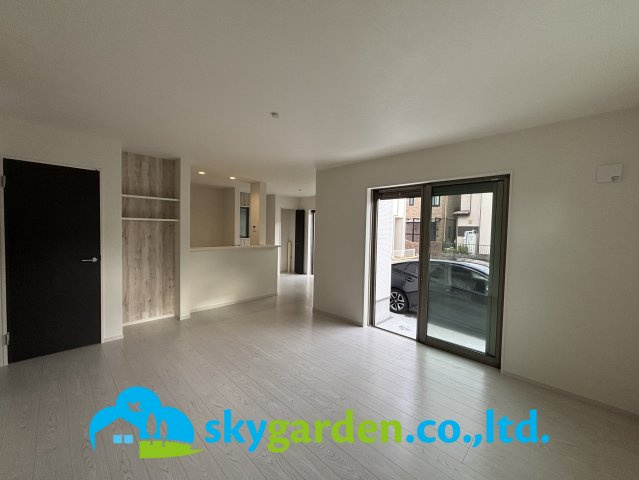 平塚市袖ケ浜3期　新築戸建　全1棟1号棟の居間・リビング