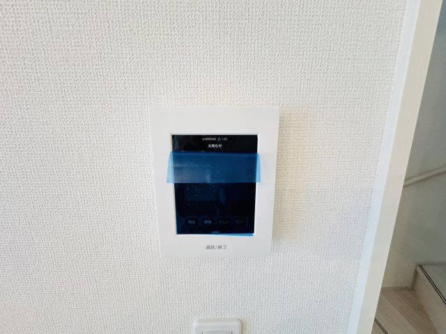 松戸市八ケ崎３丁目新築戸建【八ヶ崎第二小学校：4分】のセキュリティ|来客時も安心のTVモニター付きインターフォン