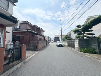 【前面道路含む現地写真】 | 鶴ヶ島市羽折町　新築分譲　東武東上線『坂戸駅』徒歩19分　【長久保小学区】