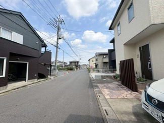 【前面道路含む現地写真】 | 鶴ヶ島市羽折町　新築分譲　東武東上線『坂戸駅』徒歩19分　【長久保小学区】