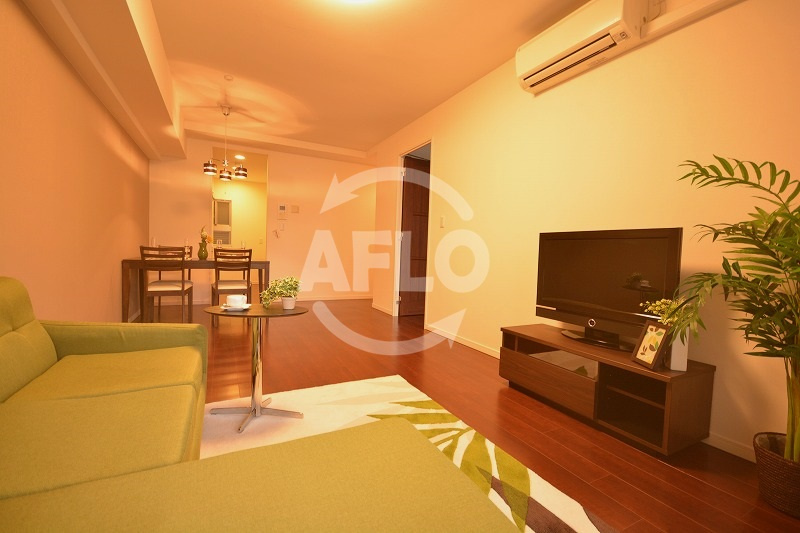 カスタリア上町台の居間・リビング|カスタリア上町台　リビング