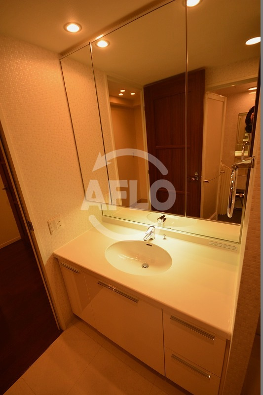 カスタリア上町台の独立洗面台|カスタリア上町台　独立洗面台