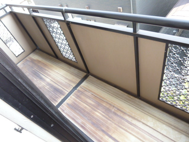 パークハウス三宅のバルコニー