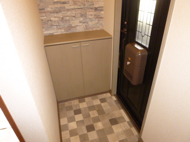 パークハウス三宅の玄関