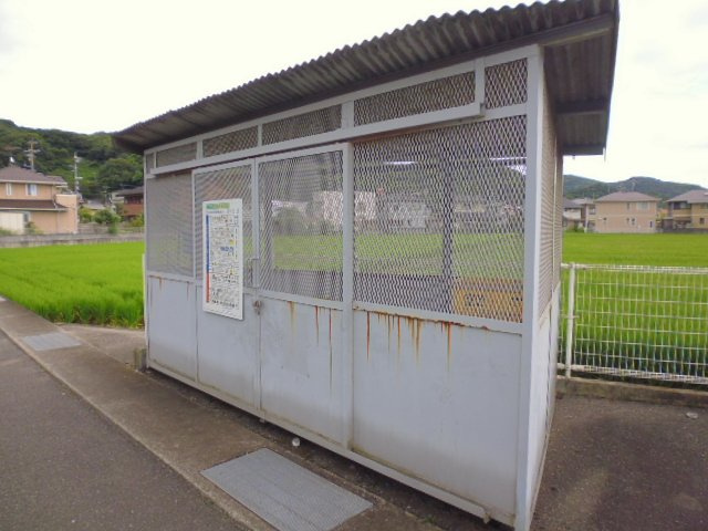 倉敷市福田町古新田のアパートのその他共用部分|敷地内ゴミステーション
