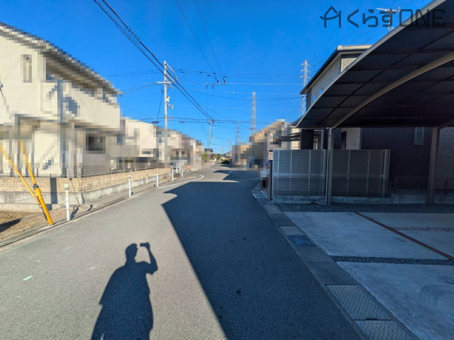 【前面道路含む現地写真】 | 姫路市北原／中古戸建