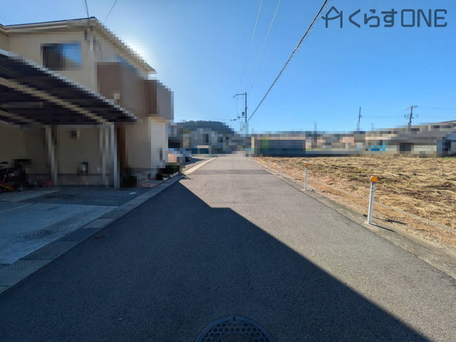 【前面道路含む現地写真】 | 姫路市北原／中古戸建