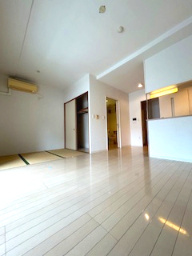 ロハス江坂の居間・リビング|ゆったり過ごせるリビングです