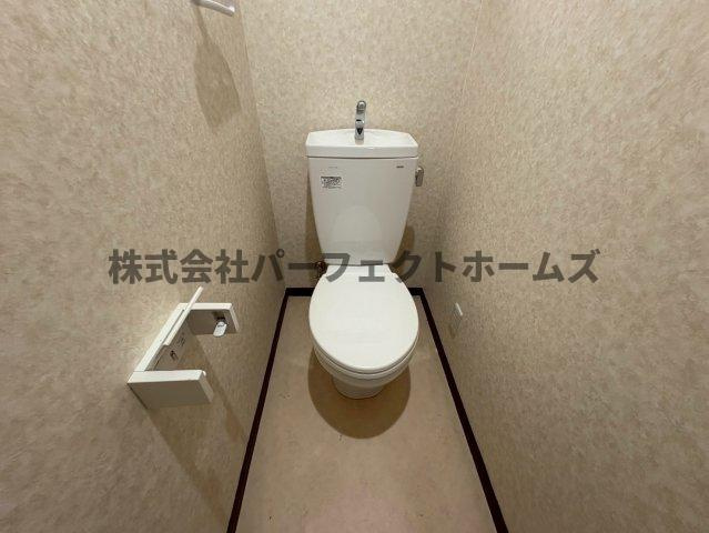 上島町テラスハウスのトイレ|トイレもきれいです