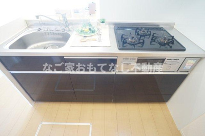 【キッチン】 | ベルエアウエスト | ※写真は別号室