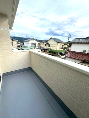 新築戸建て　函南町肥田２期　全１棟のバルコニー