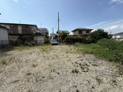【外観】 | 和泉市伏屋町3丁目土地 | 現地です。敷地東側から撮影しました。