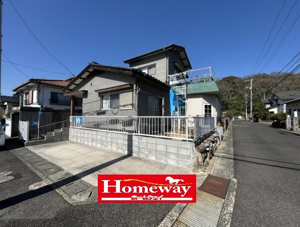 【外観】 | 仲介手数料無料！川上小学校に通えるリフォーム済み中古住宅　宇部市西岐波片倉 | かわいいお家になって誕生しました