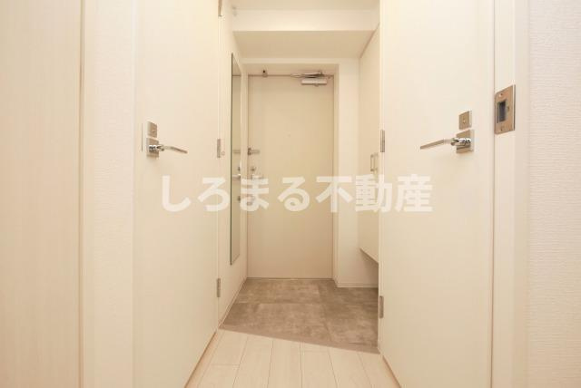 セレニテ難波ミラク弐番館の玄関