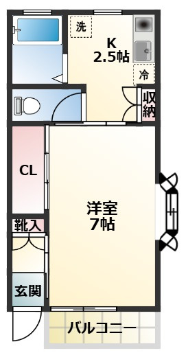CO・ZYPLACE（コウズィプレイス）の間取り