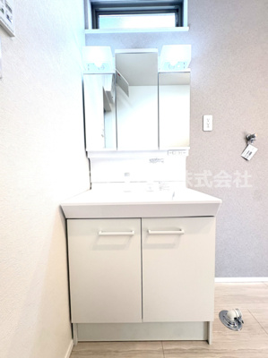 【独立洗面台】 | 豊橋市曙町 4期 新築一戸建て | 使いやすい独立洗面台です