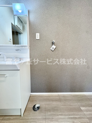 【ランドリースペース】 | 豊橋市曙町 4期 新築一戸建て | 洗濯機置き場です